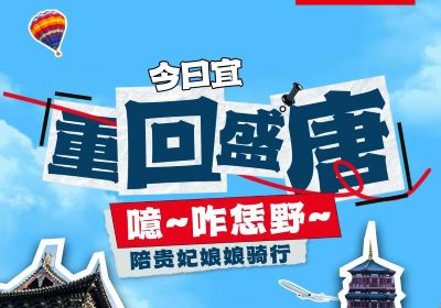噫~起猛嘞，貴妃娘娘騎著臺鈴來洛陽撒歡了！