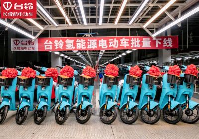 臺鈴氫能源電動車批量下線！